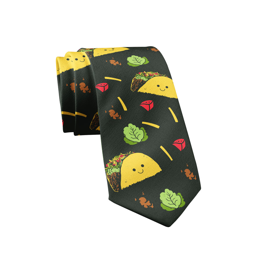 Funny Black Tacos Nerdy Cinco De Mayo Food Tee
