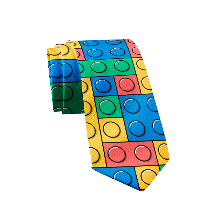 Funny Multi - Color Blocks Color Blocks Nerdy nerdy Tee